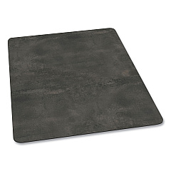 ES Robbins TrendSetter Chair Mat for Medium Pile Carpet, 36 x 48, Pewter (ESR119733)