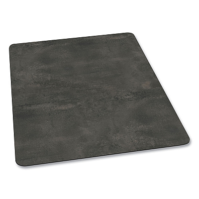 ES Robbins TrendSetter Chair Mat for Medium Pile Carpet, 36 x 48, Pewter (ESR119733)