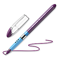 Schneider Slider Basic Ballpoint Pen, Stick, Extra-Bold 1.4 mm, Violet Ink, Violet Barrel, 10/Box (RED151208)