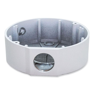 Fixed Dome Junction Box, 4.28 x 4.28 x 1.42, White (ADEACSJ101)