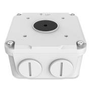 Gyration Bullet Camera Junction Box, 4.09 x 4.09 x 2.19, White (ACSJ106)
