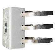 Gyration Pole Mount Adapter, 5.4 x 5.0 x 2.5, White (ADEACSJ111)