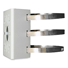 Gyration Pole Mount Adapter, 5.4 x 5.0 x 2.5, White (ADEACSJ111)