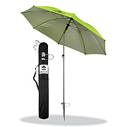 ergodyne Shax 6100 Lightweight Work Umbrella, 90" Span, 92.4" Long, Lime Canopy (EGO12967)