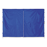 ergodyne Shax 6096 Pop-Up Tent Sidewall with Zipper, Single Skin, 10 ft x 10 ft, Polyester, Blue (EGO12979)