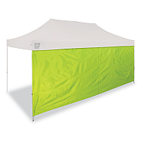 ergodyne Shax 6097 Pop-Up Tent Sidewall, Single Skin, 10 ft x 10 ft, Polyester, Lime (EGO12995)