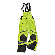 ergodyne GloWear 8928 Class E Hi-Vis Insulated Bibs, X-Large, Lime (EGO25525)