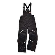 ergodyne N-Ferno 6471 Thermal Bibs with 500D Nylon Shell, 4X-Large, Black (EGO41218)