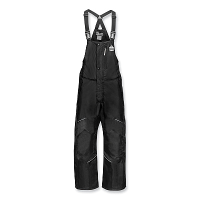 ergodyne N-Ferno 6472 Thermal Bib with 300D Oxford Shell, Small, Black (EGO41222)