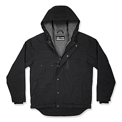 ergodyne N-Ferno 6468 Duck Canvas Work Jacket, 2X-Large, Black (EGO41236)