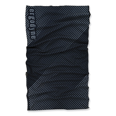 ergodyne Chill-Its 6484 Reflective Performance Knit Multi-Band, Rayon-Spandex Blend, One Size Fits Most, Black (EGO42095)