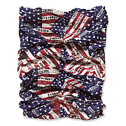 ergodyne Chill-Its 6485 Multi-Band, Polyester, One Size Fits Most, Stars and Stripes (EGO42103)