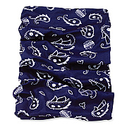 ergodyne Chill-Its 6485 Multi-Band, Polyester, One Size Fits Most, Navy Western (EGO42106)