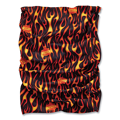 ergodyne Chill-Its 6485 Multi-Band, Polyester, One Size Fits Most, Flames (EGO42111)
