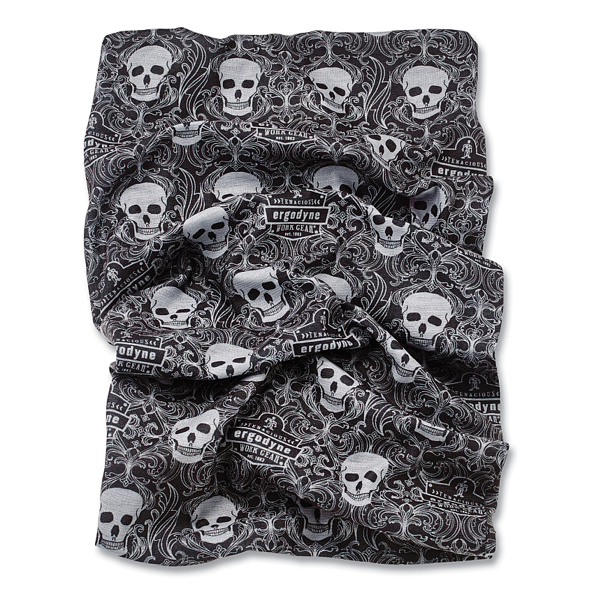 ergodyne Chill-Its 6485 Multi-Band, Polyester, One Size Fits Most, Skulls (EGO42112)