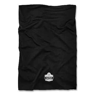 ergodyne Chill-Its 6487 Cooling Performance Knit Multi-Band, Polyester/Spandex, One Size Fits Most, Black (EGO42126)