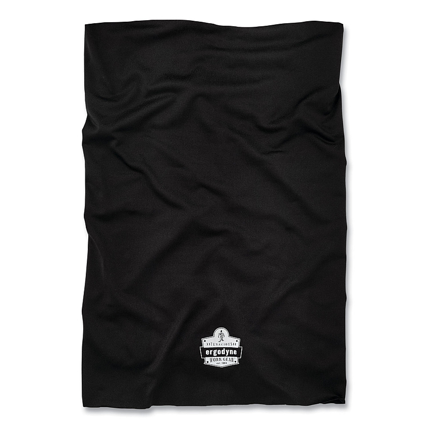 ergodyne Chill-Its 6487 Cooling Performance Knit Multi-Band, Polyester/Spandex, One Size Fits Most, Black (EGO42126)