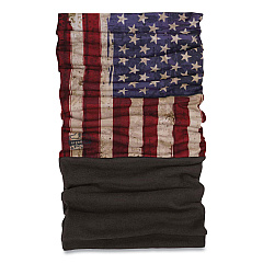 ergodyne N-Ferno 6492 2-Piece Thermal Fleece + Poly Multi-Band, One Size Fits Most, American Flag (EGO42331)