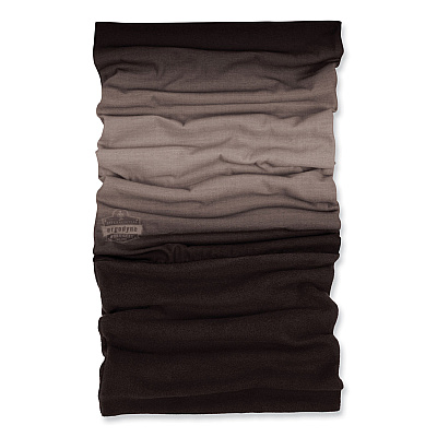 ergodyne N-Ferno 6492 2-Piece Thermal Fleece + Poly Multi-Band, One Size Fits Most, Light Gray Fade (EGO42332)