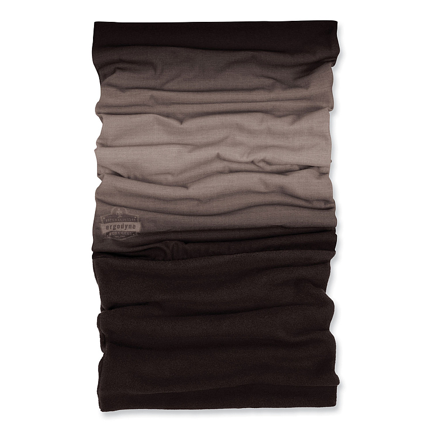 ergodyne N-Ferno 6492 2-Piece Thermal Fleece + Poly Multi-Band, One Size Fits Most, Light Gray Fade (EGO42332)