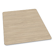 ES Robbins TrendSetter Chair Mat for Medium Pile Carpet, 36 x 48, Driftwood (ESR119723)