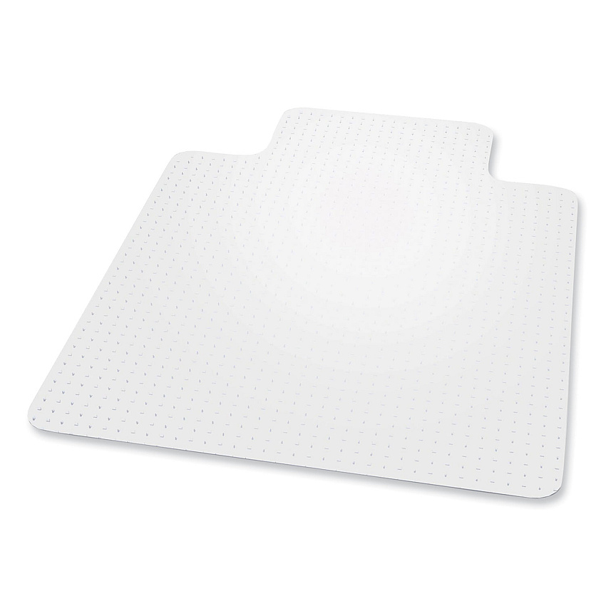 ES Robbins EverLife Chair Mat for Extra High Pile Carpet wih Lip, 45 x 53, Clear (ESR124183)