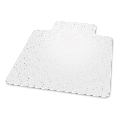 ES Robbins EverLife Chair Mat for High Pile Carpet with Lip, 46 x 60, Clear (ESR124386)