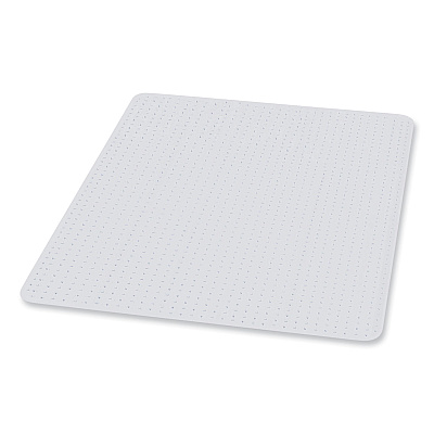 ES Robbins EverLife Chair Mat for Extra High Pile Carpet, Square, 60 x 60, Clear (ESR124681)