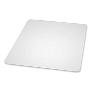 ES Robbins EverLife Textured Chair Mat for Hard Floors, Square, 60 x 60, Clear (ESR132631)