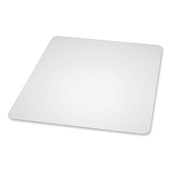 ES Robbins EverLife Textured Chair Mat for Hard Floors, Square, 60 x 60, Clear (ESR132631)