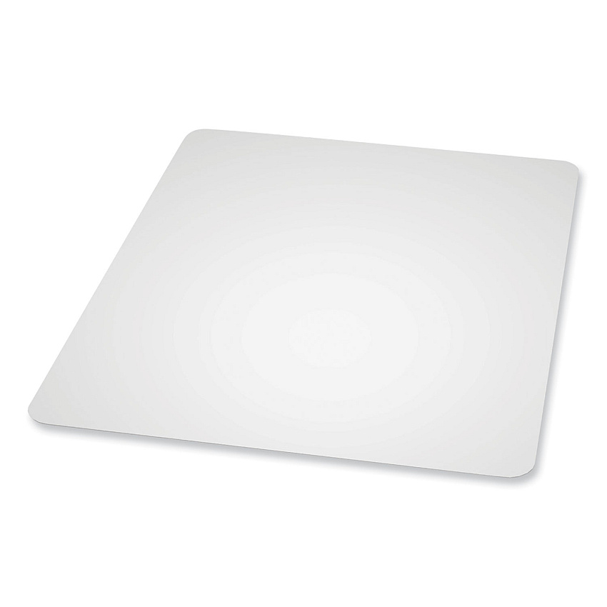ES Robbins EverLife Textured Chair Mat for Hard Floors, Square, 60 x 60, Clear (ESR132631)