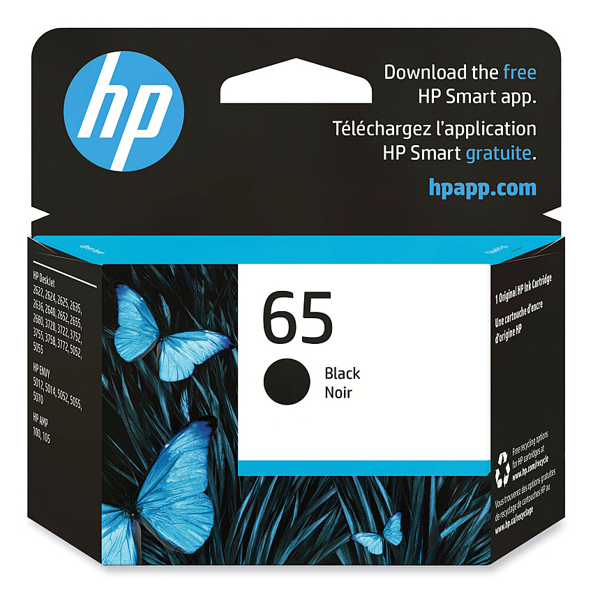 HP 65 (6C7V6AN) Black Original Ink Cartridge
