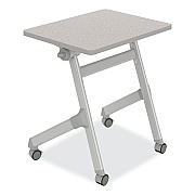 Safco Learn Nesting Rectangle Desk, 28" x 22.25" x 29.5", Gray (SAF1227GR)