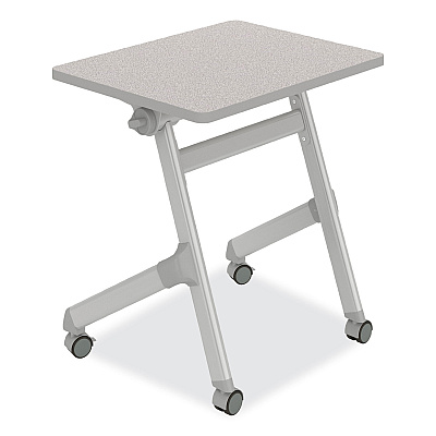 Safco Learn Nesting Rectangle Desk, 28" x 22.25" x 29.5", Gray (SAF1227GR)