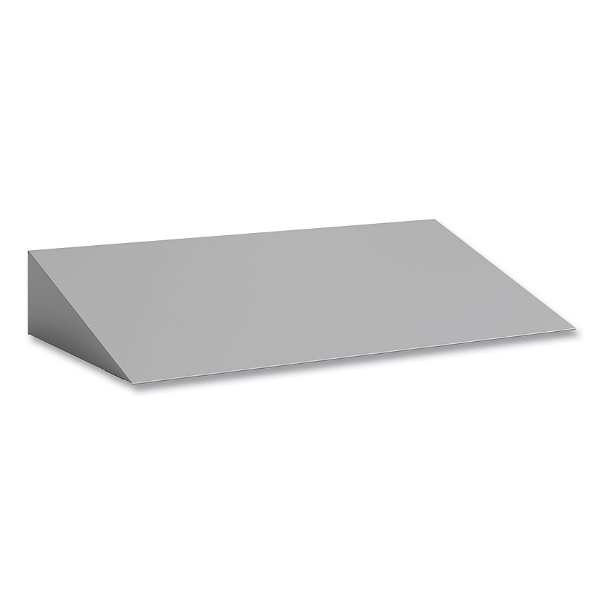 Safco Triple Sloped Metal Locker Hood Addition, 36w x 18d x 6h, Gray (SAF5518GR)