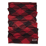 ergodyne Chill-Its 6485 Multi-Band, Polyester, One Size Fits Most, Red Buffalo Plaid (EGO42210)