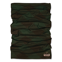 ergodyne Chill-Its 6485 Multi-Band, Polyester, One Size Fits Most, Green Buffalo Plaid (EGO42212)