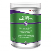 SC Johnson Professional Kresto KWIK-WIPES, Cloth, 7.9 x 5.7, Citrus, 70/Pack, 6 Packs/Carton (KKW70W)