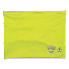 ergodyne Chill-Its 6489 2-Layer Cooling Performance Knit Multi-Band, Polyester/Spandex, Large/X-Large, Hi-Vis Lime (EGO42145)