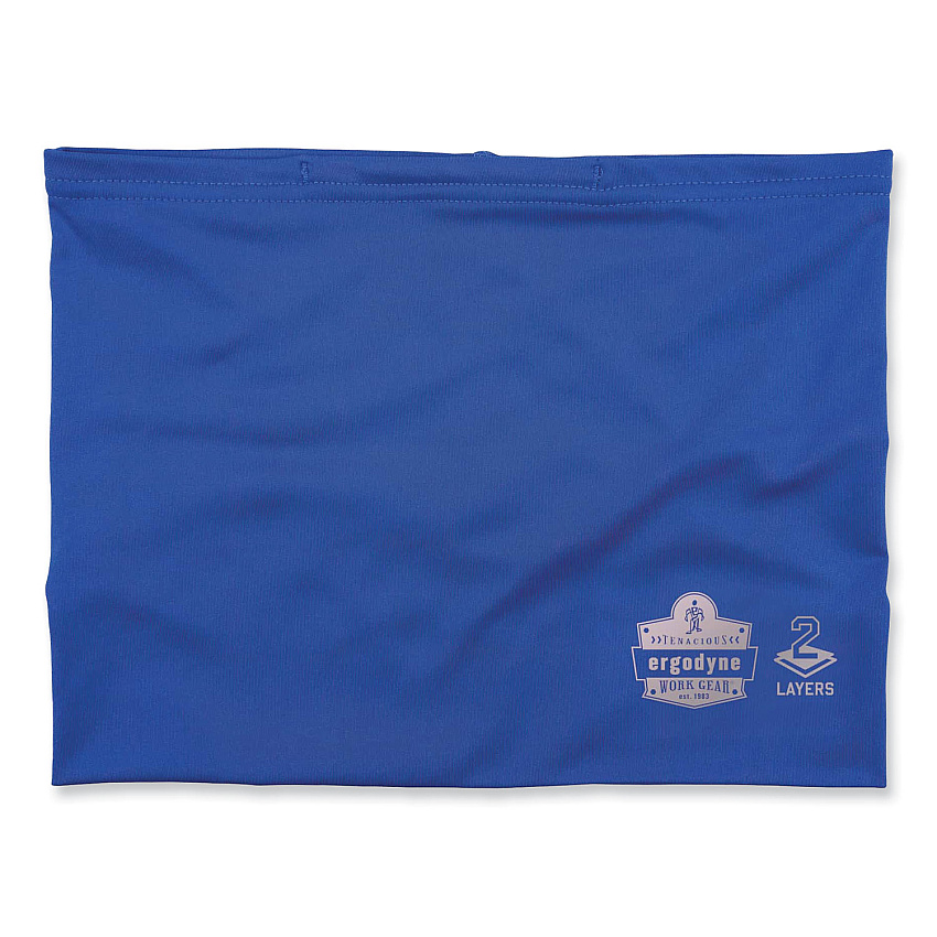 ergodyne Chill-Its 6489 2-Layer Cooling Performance Knit Multi-Band, Polyester/Spandex, Small/Medium, Blue (EGO42148)