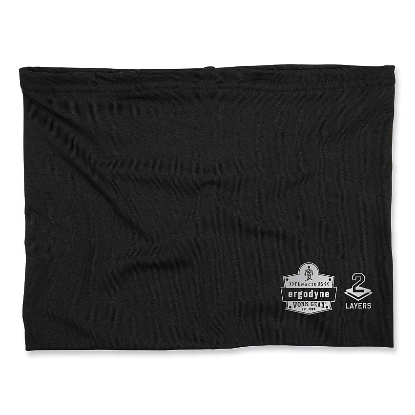 ergodyne Chill-Its 6489 2-Layer Cooling Performance Knit Multi-Band, Polyester/Spandex, 2X-Large/3X-Large, Black (EGO42150)