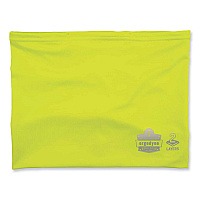ergodyne Chill-Its 6489 2-Layer Cooling Performance Knit MultiBand, Polyester/Spandex, 2X-Large/3X-Large, Hi-Vis Lime (EGO42151)