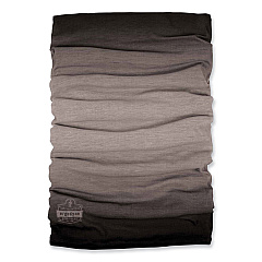 ergodyne N-Ferno 6491 Reversible Thermal Fleece + Poly Multi-Band, One Size Fits Most, Light Gray Fade (EGO42322)