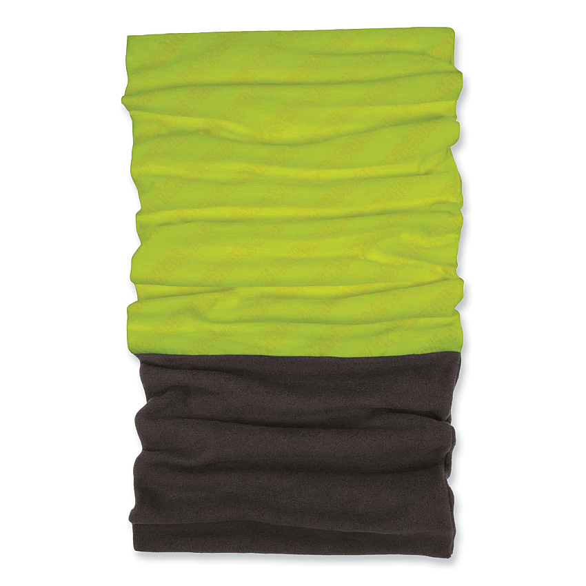ergodyne N-Ferno 6492 2-Piece Thermal Fleece + Poly Multi-Band, One Size Fits Most, Lime (EGO42330)