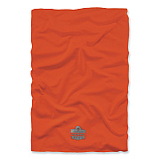 ergodyne Chill-Its 6487 Cooling Performance Knit Multi-Band, Polyester/Spandex, One Size Fits Most, Hi-Vis Orange (EGO42128)