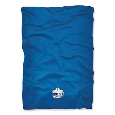 ergodyne Chill-Its 6487 Cooling Performance Knit Multi-Band, Polyester/Spandex, One Size Fits Most, Blue (EGO42129)