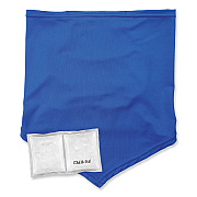 ergodyne Chill-Its 6482 Cooling Neck Gaiter Bandana Pocket Kit, Polyester/Spandex, Large/X-Large, Blue (EGO42136)