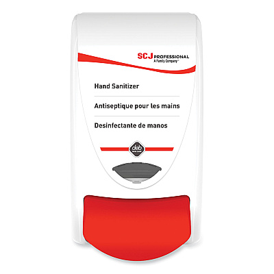 SC Johnson Professional Sanitizer Dispenser, 1 L, 4.92 x 4.6 x 9.25, White, 15/Carton (SJNIFS1LDS)
