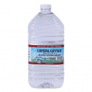 Crystal Geyser Alpine Spring Water, 1 Gal Bottle, 6/Carton (12514CT)