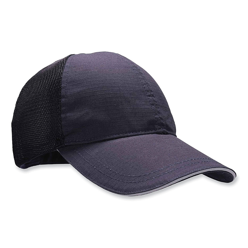 ergodyne Skullerz 8946 Baseball Cap, Cotton/Polyester, One Size Fits Most, Navy (EGO23401)